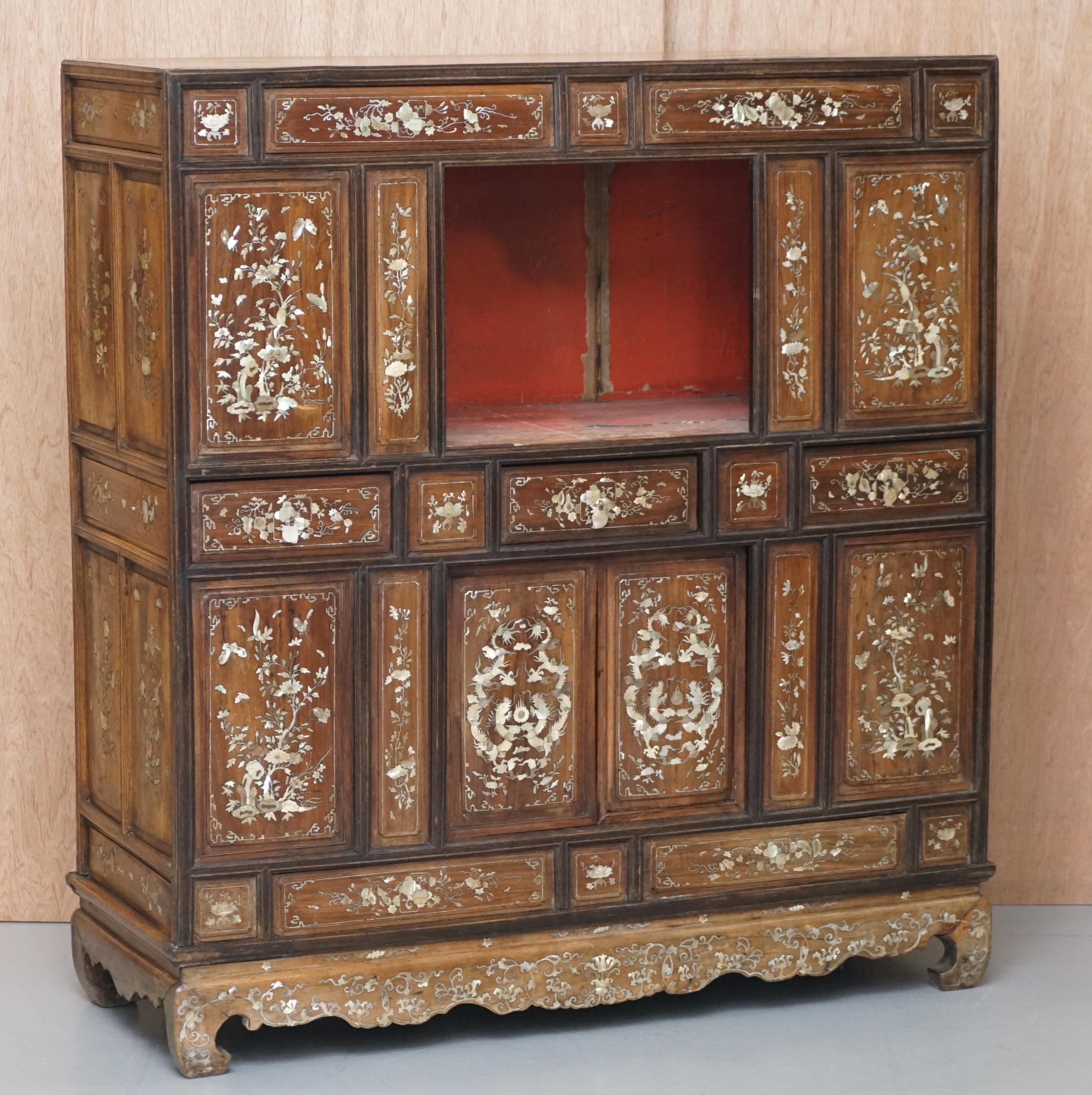 mother of pearl cabinet