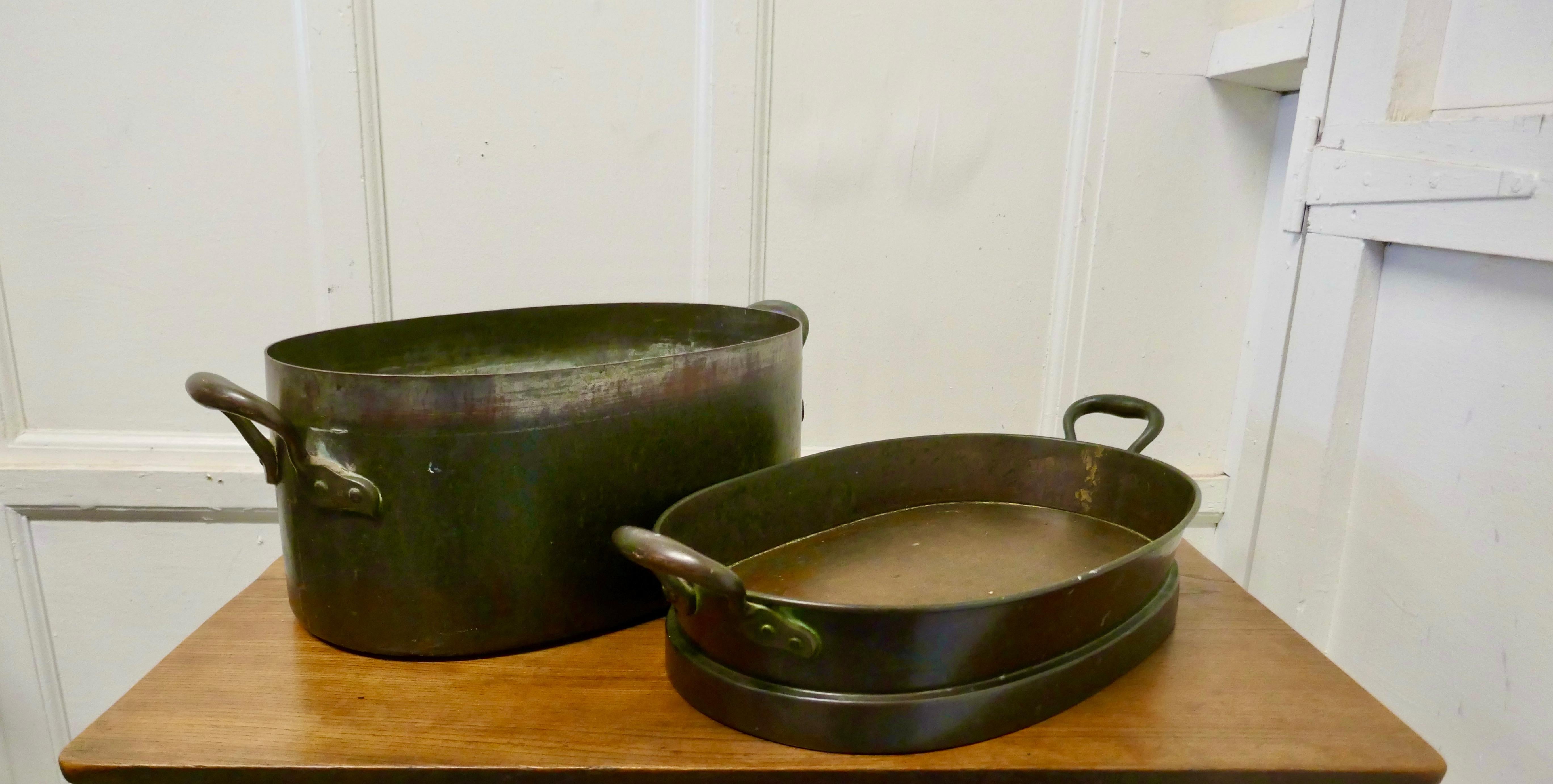 Very Rare 19th Century Copper Bain Marie 1