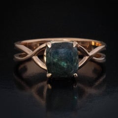 Very Rare 2.05 Ct Russian Alexandrite Engagement Ring