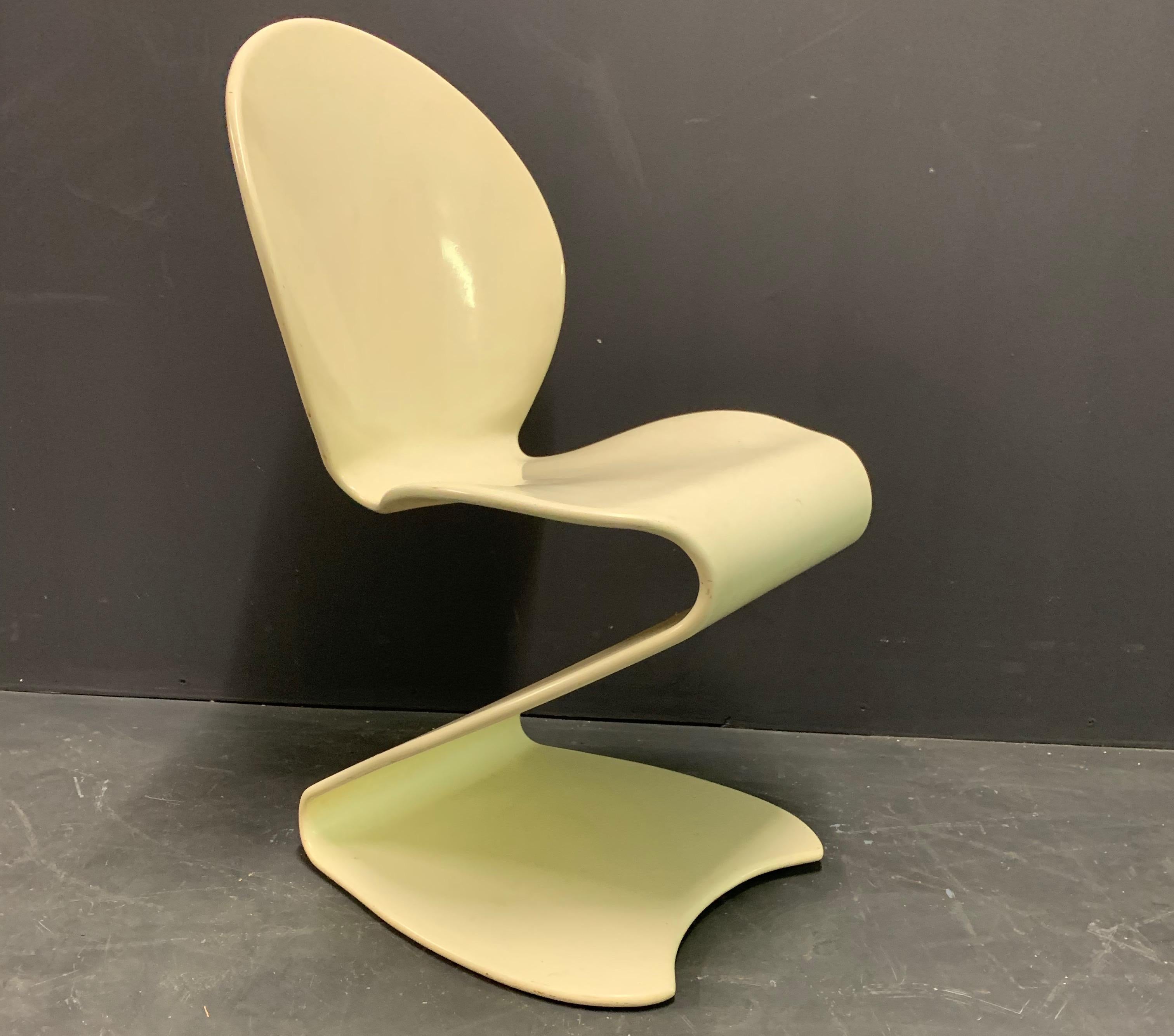 German Very Rare 276s Chair by Verner Panton For Sale