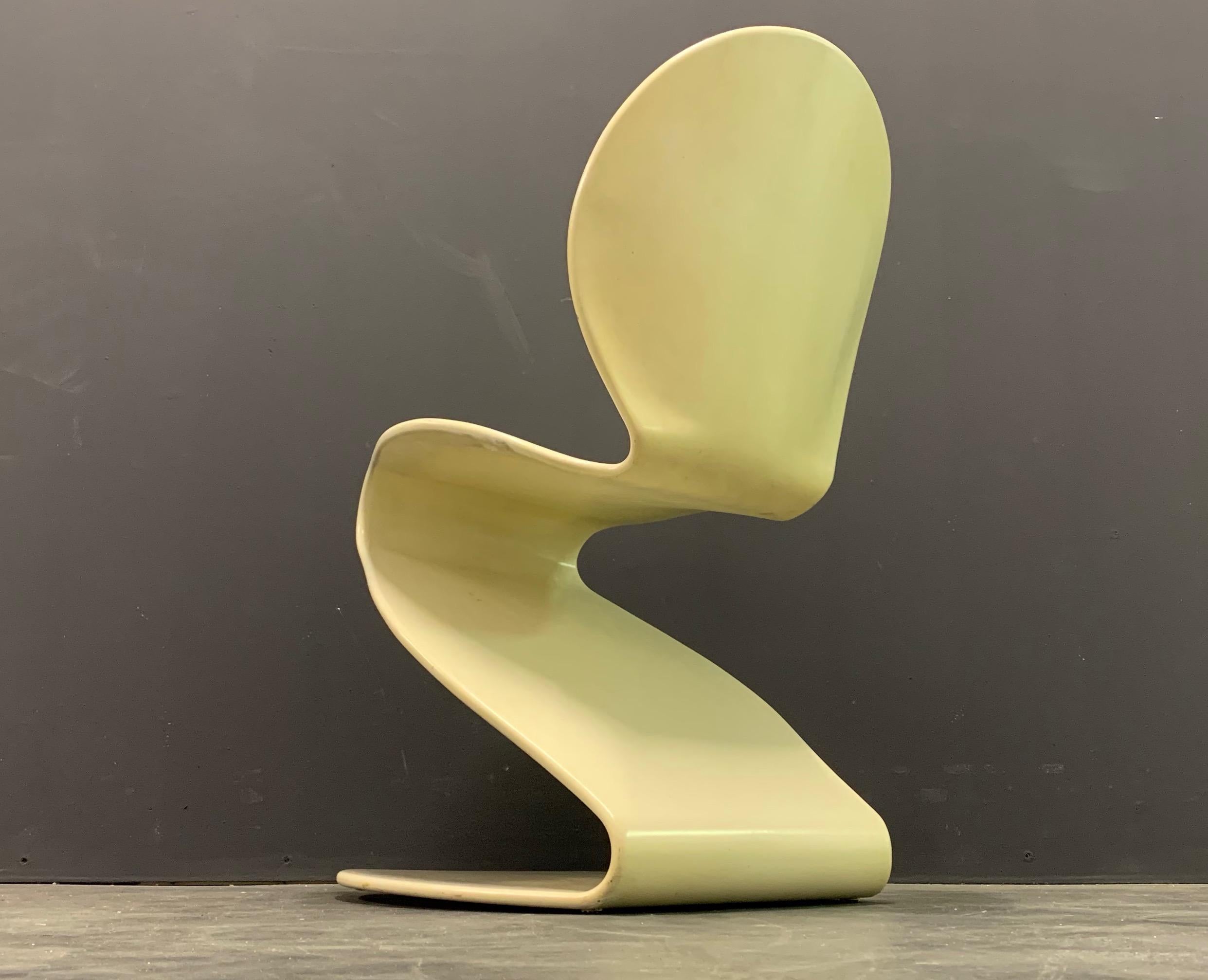 Mid-20th Century Very Rare 276s Chair by Verner Panton For Sale