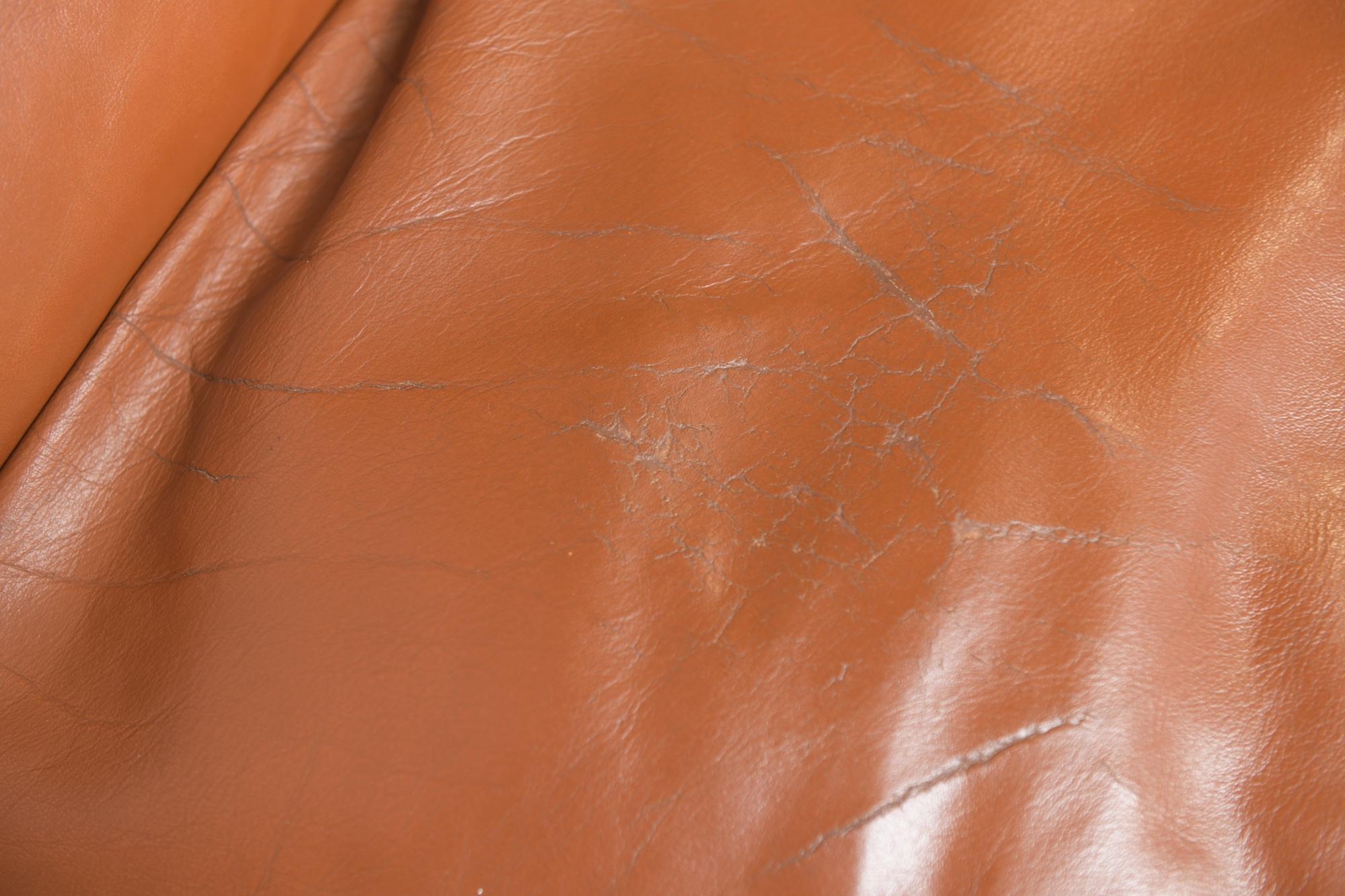 Very Rare 3 Seat Bengodi Leather Sofa by Cini Bouri for Arflex 7