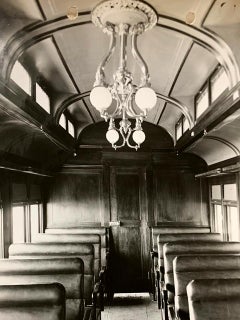 Very Rare  Adams and Westlake Railroad Car Center Lamp