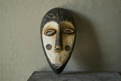 Sehr seltene afrikanische Dagara-Maske Ngbaka Volk DR Kongo Anfang bis Mitte des 20.
