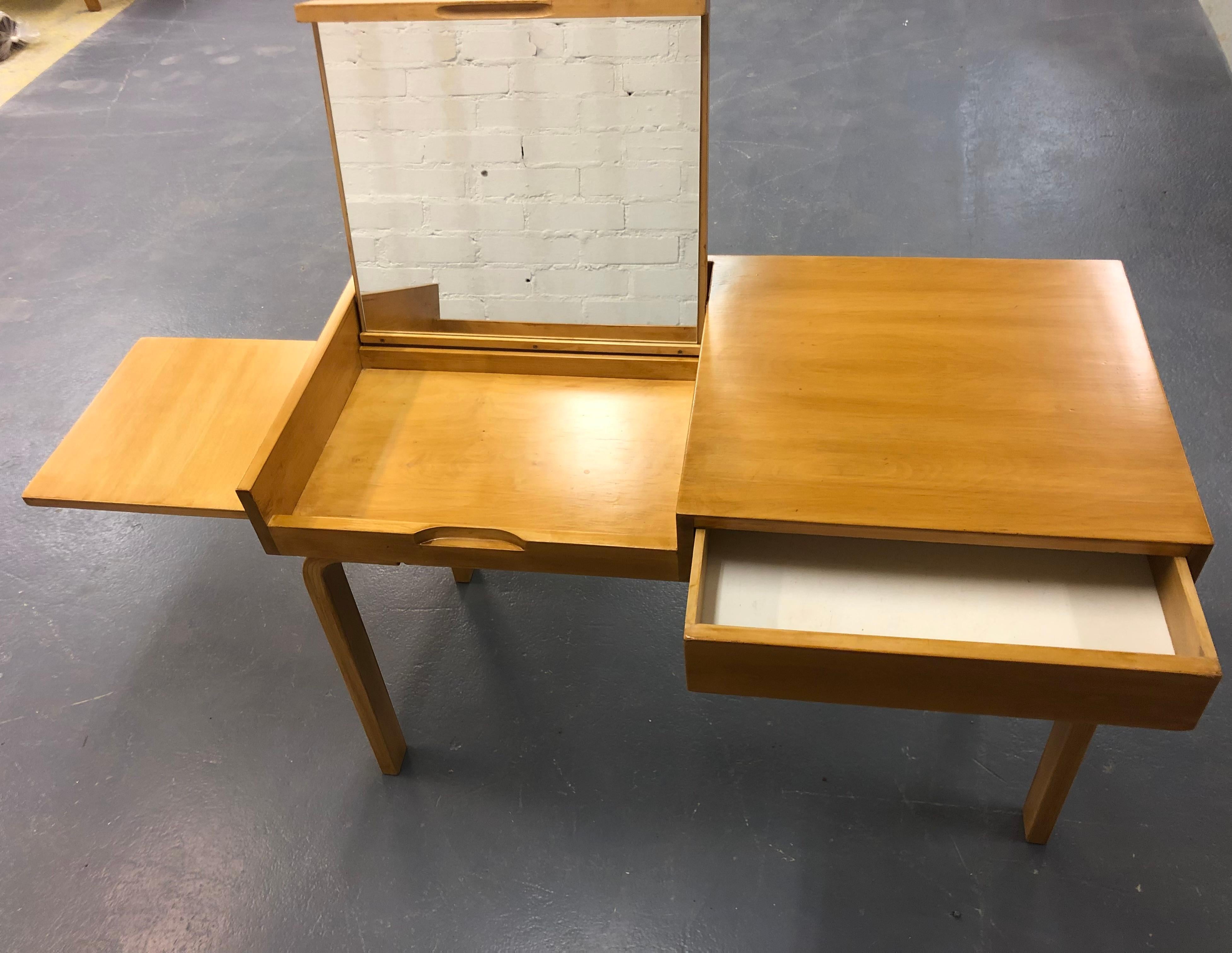 Finnish Very Rare Aino Aalto Vanity Desk Model 191