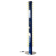 Very Rare "Alalassunta" Floor Lamp by Vittorio Gregotti for Bilumen, 1968