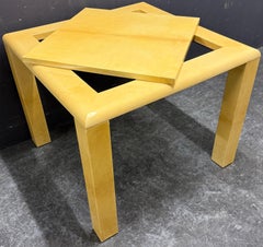 very rare aldo tura dining / game table
