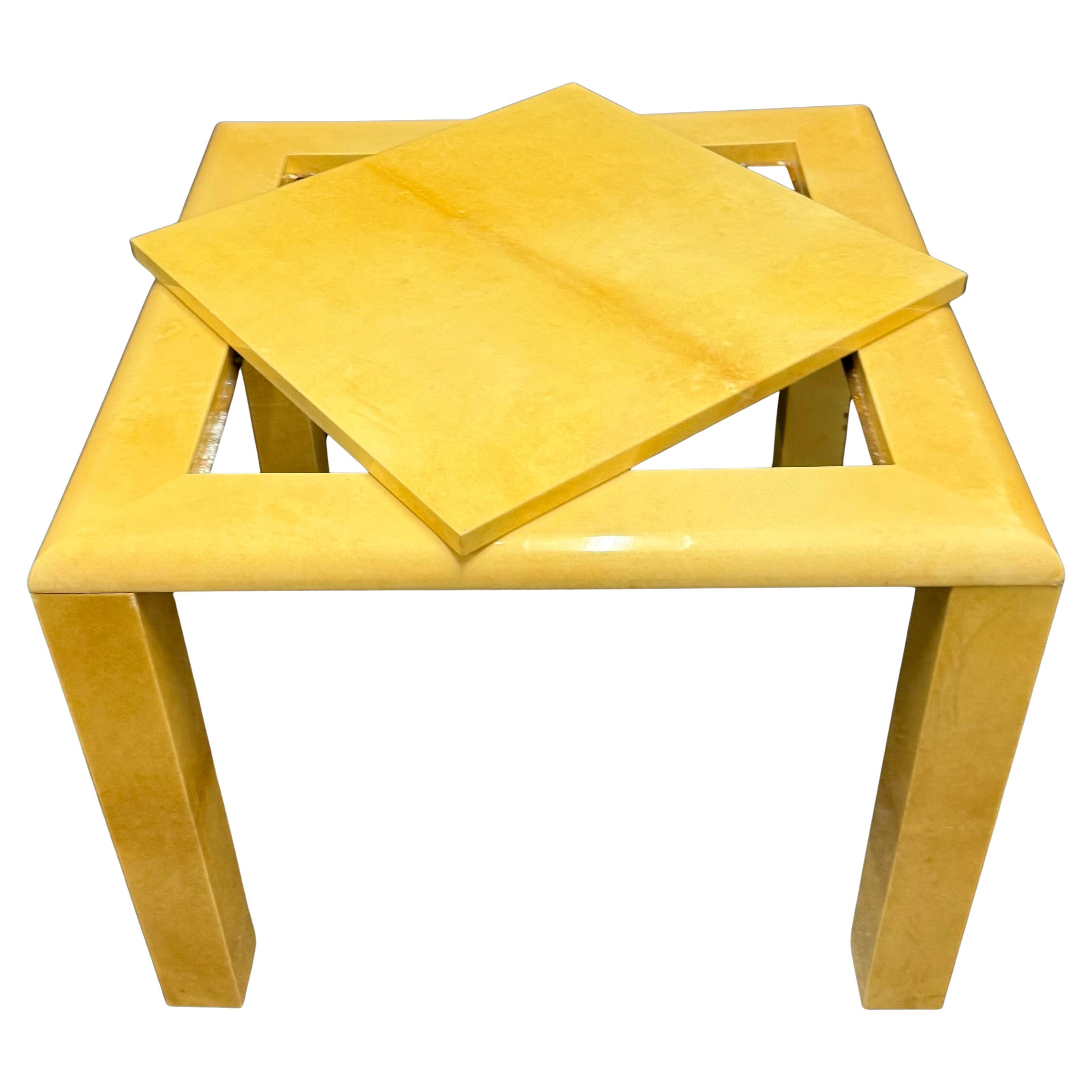 very rare aldo tura dining / game table