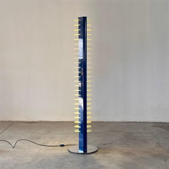 Very Rare "Alalassunta" Floor Lamp by Vittorio Gregotti for Bilumen, 1968