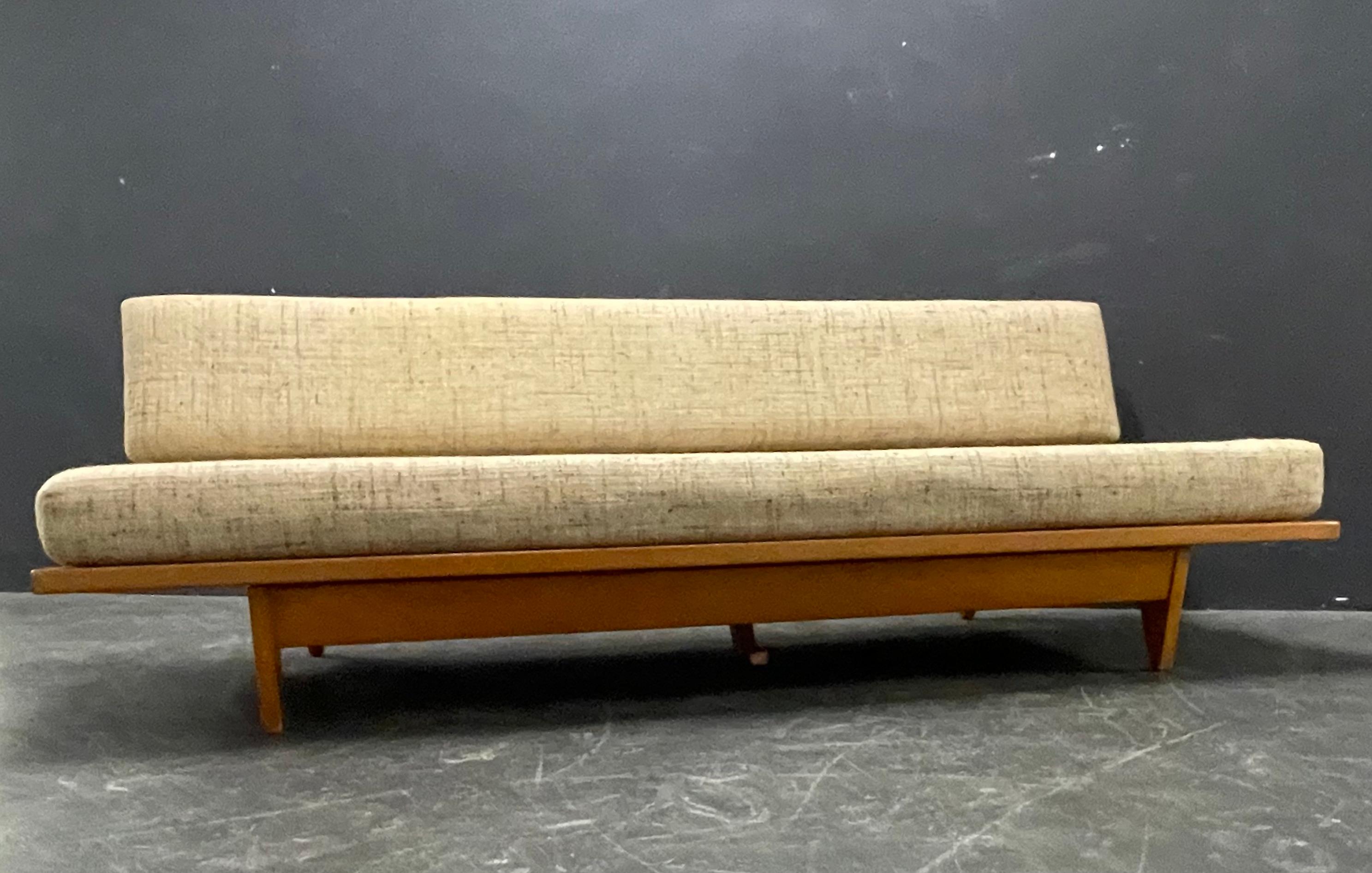 Milieu du XXe siècle Canapé/lit de repos Richard Stein très rare et précoce pour Knoll en vente