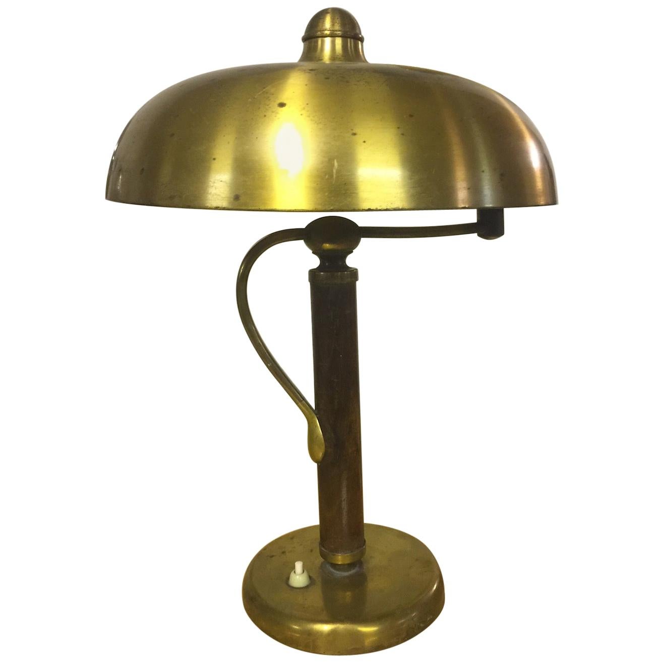 Very Rare and Exclusive Alfed Müller Table Lamp For Sale