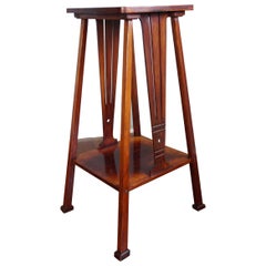 Very Rare and Handcrafted Vienna Secession Plant Stand Pedestal by Thonet