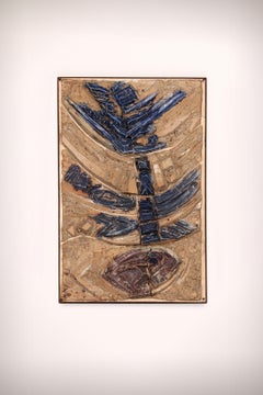 Sehr seltener und großer Wall Till von Tue Poulsen 1970