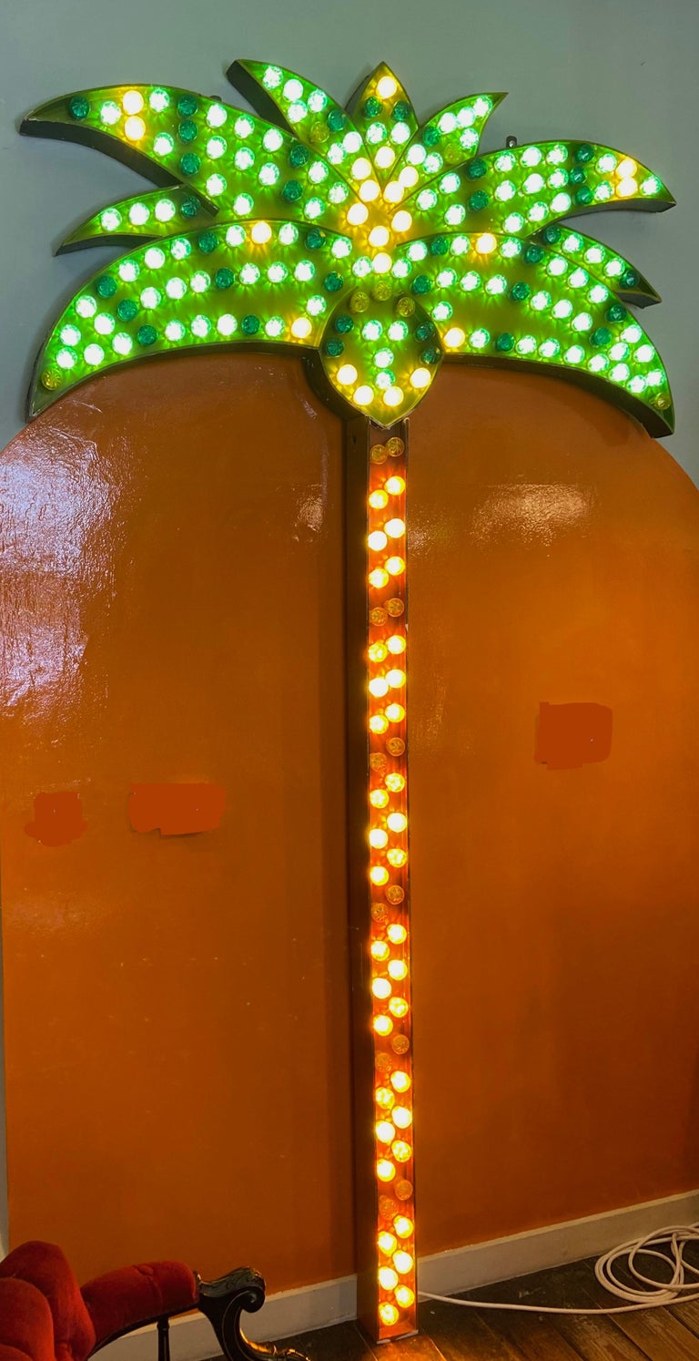 Very Rare and Magnificent Palm Tree Light For Sale at 1stDibs