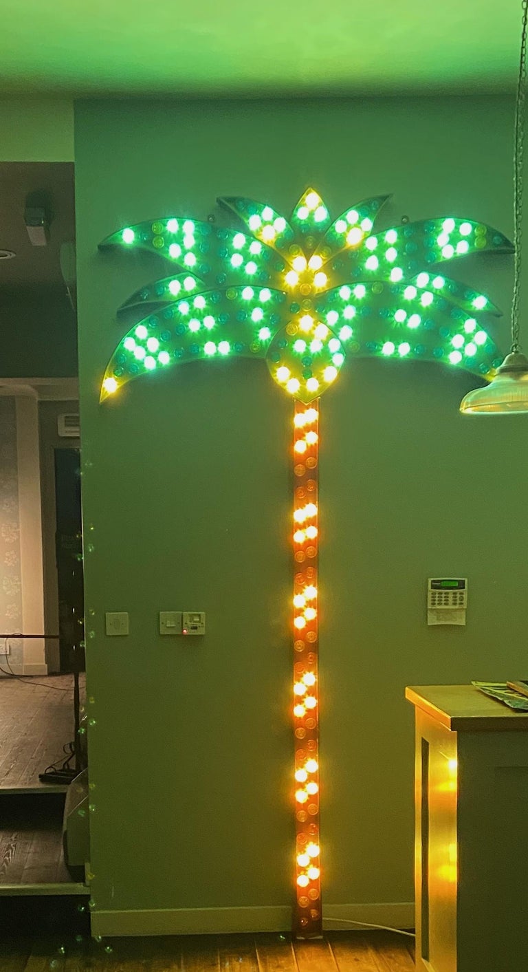 Very Rare and Magnificent Palm Tree Light For Sale at 1stDibs