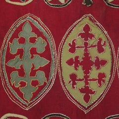 Very Rare Antique 19th Century Caucasian 'Bordjalou' Embroidered Horse Cover