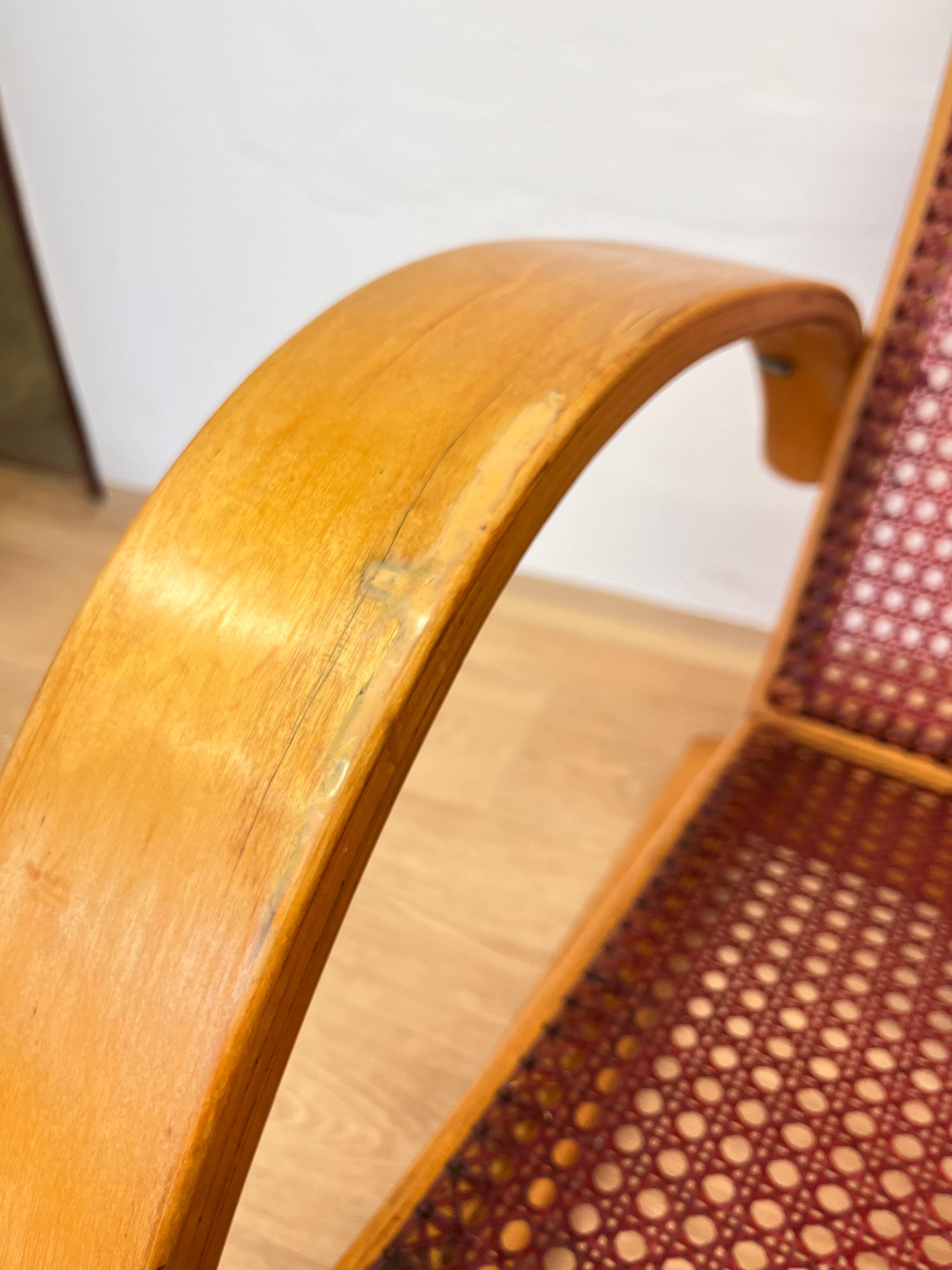 Sillón y mesa MUY RAROS de Miroslav Navrátil para Zdeněk Plesník - Años 40 en venta 3