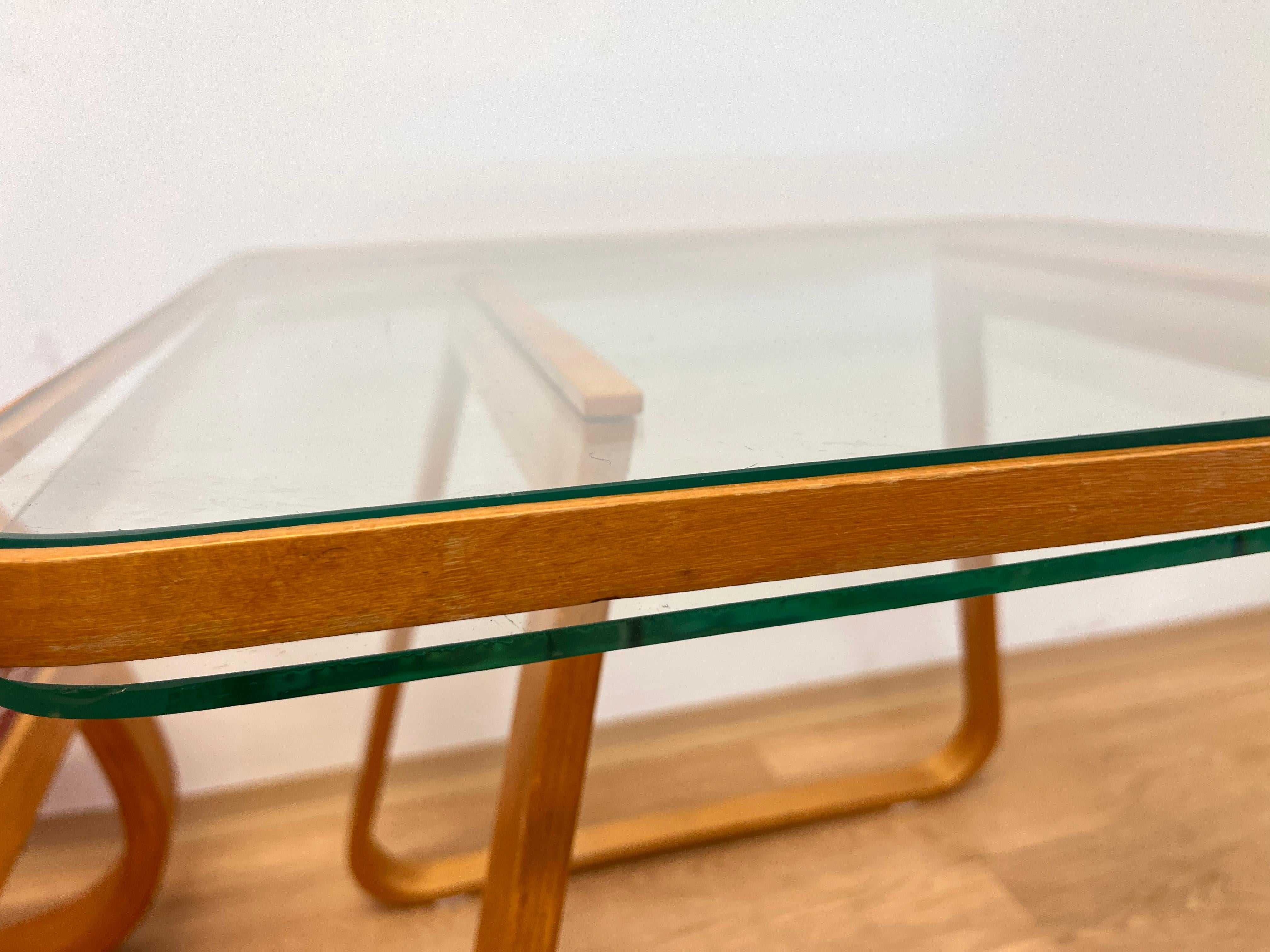 Sillón y mesa MUY RAROS de Miroslav Navrátil para Zdeněk Plesník - Años 40 en Bueno estado para la venta en Praha, CZ