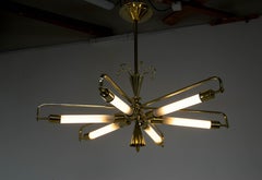 Very Rare Art Nouveau/Art Deco Chandelier, Austria, 1920s