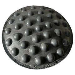 Very Rare Atomic Design Polyester Large Flush Mount or Ceiling Lamp, 1970s Italy