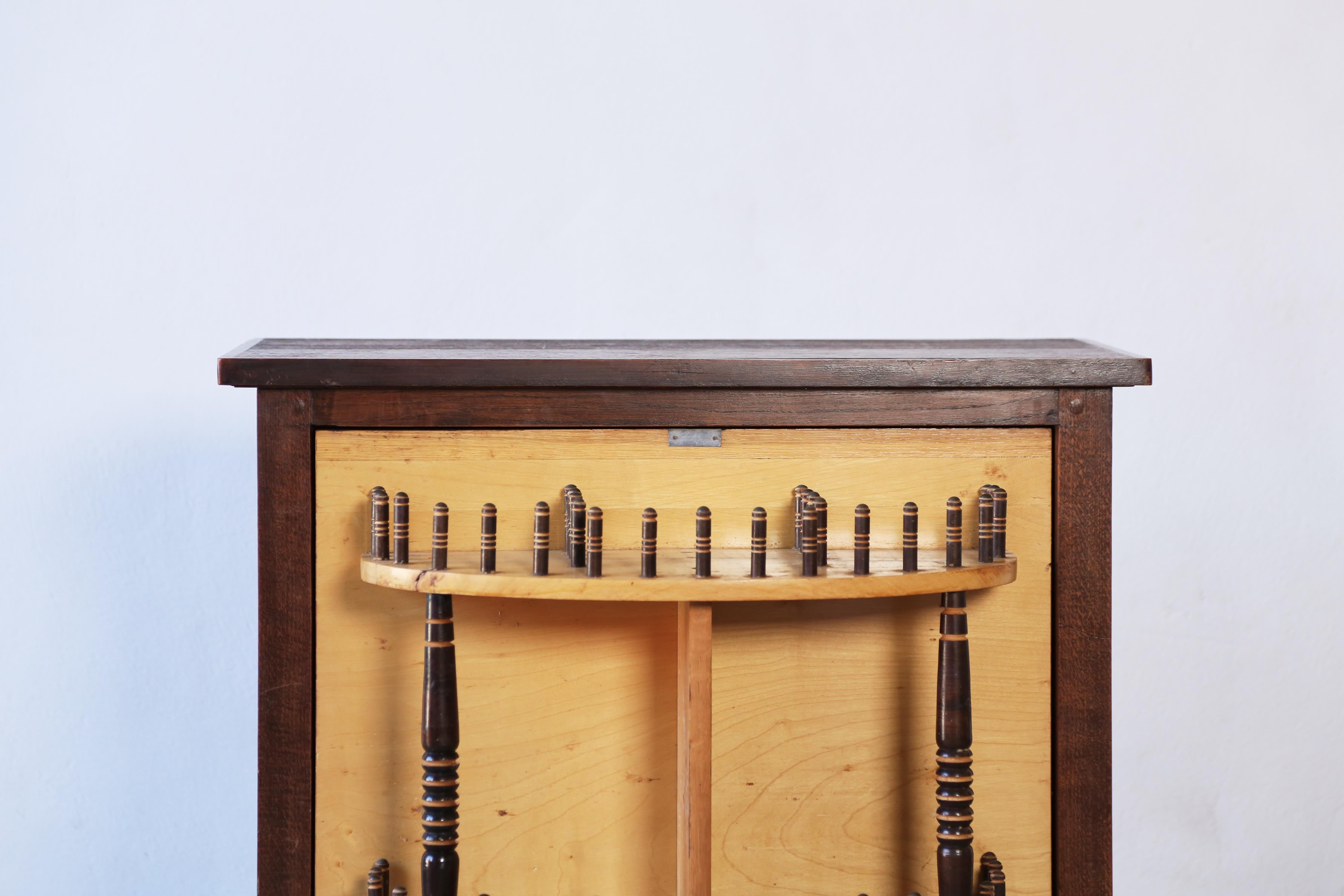 20th Century Very Rare Bar Cabinet by Charles Dudouyt, France, 1930s/40s For Sale