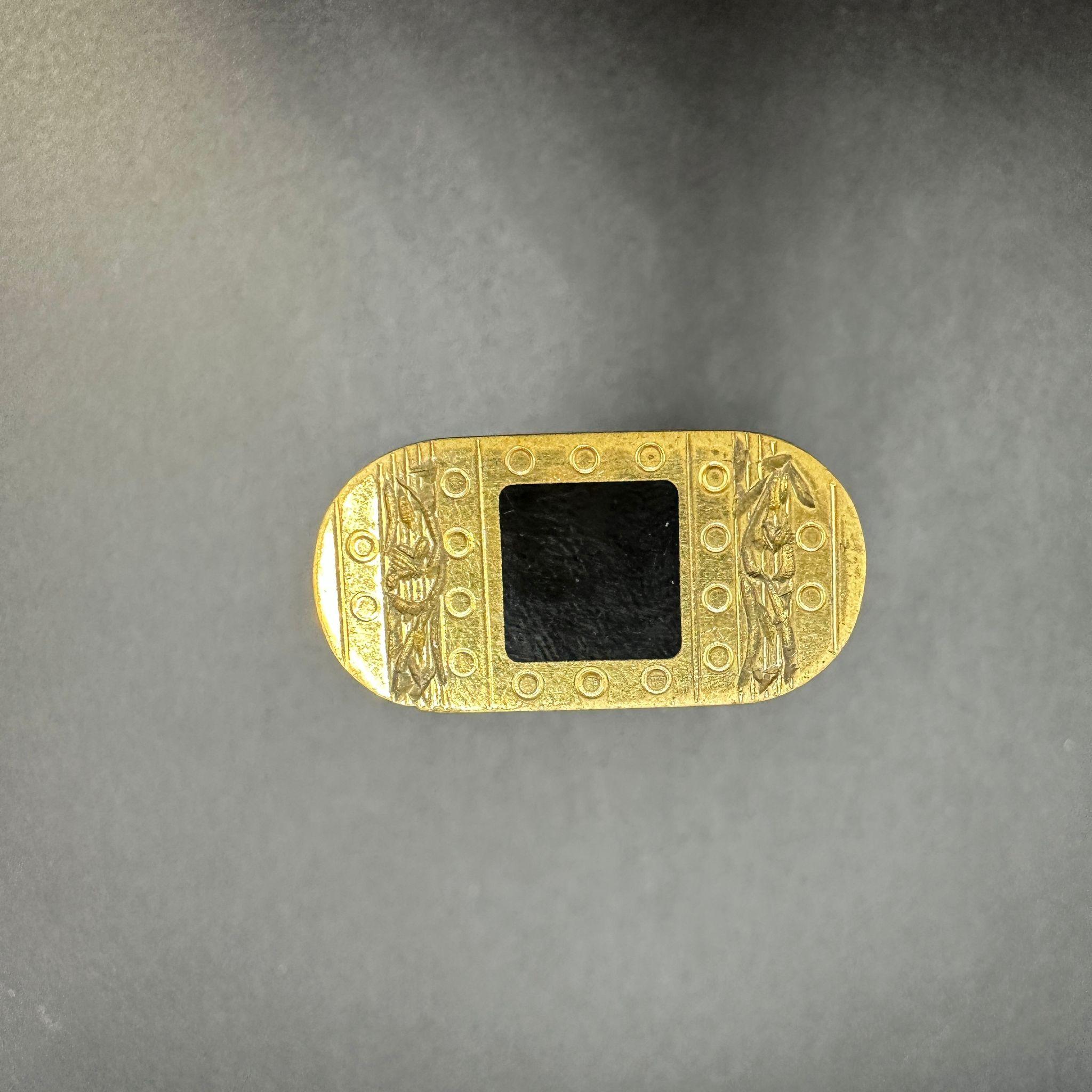 Very Rare Baroque Cartier “Royking“ 18 K Gold Inlay & Black Lacquer 2