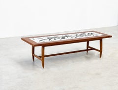Table basse brésilienne Jean Gillon très rare