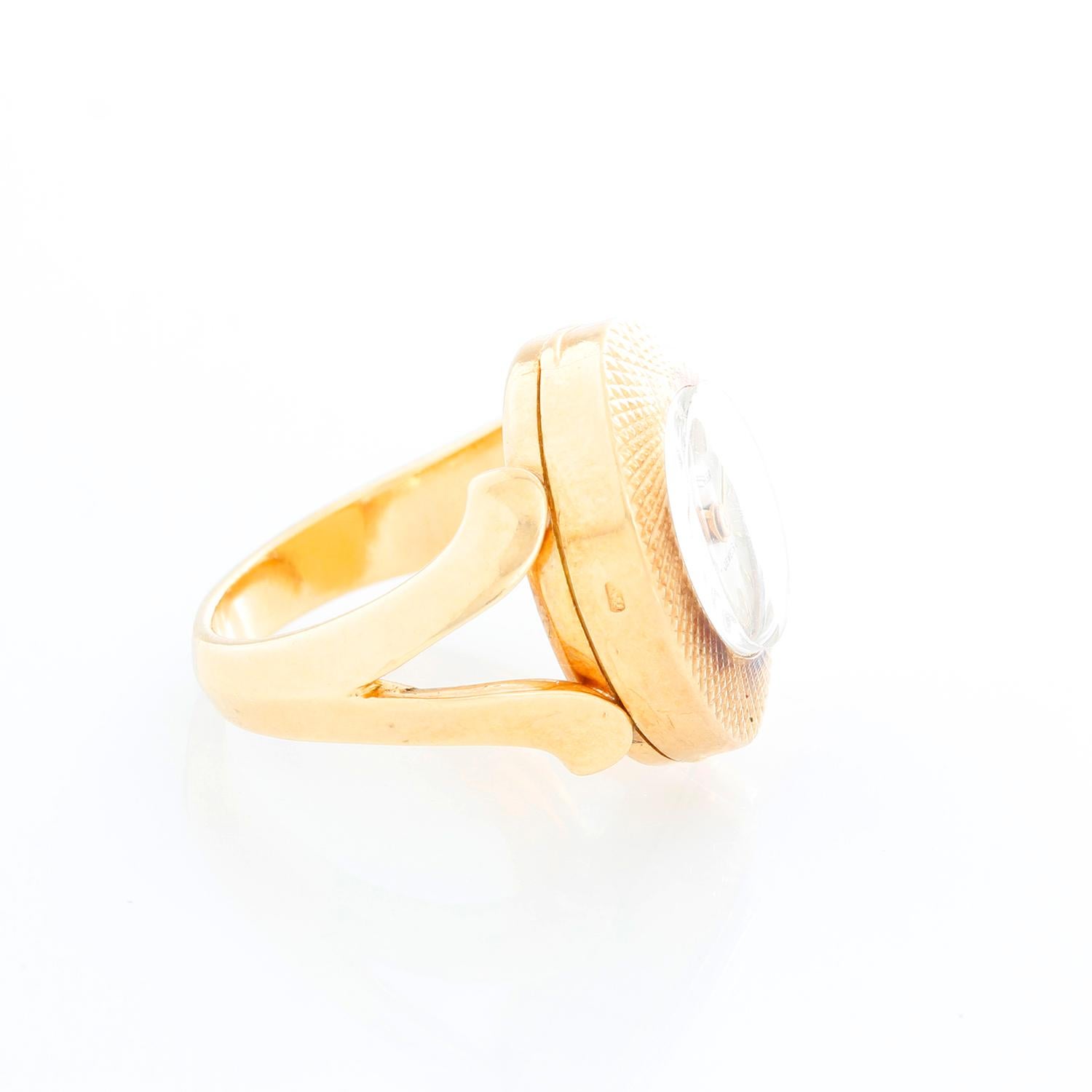 gold watch ring