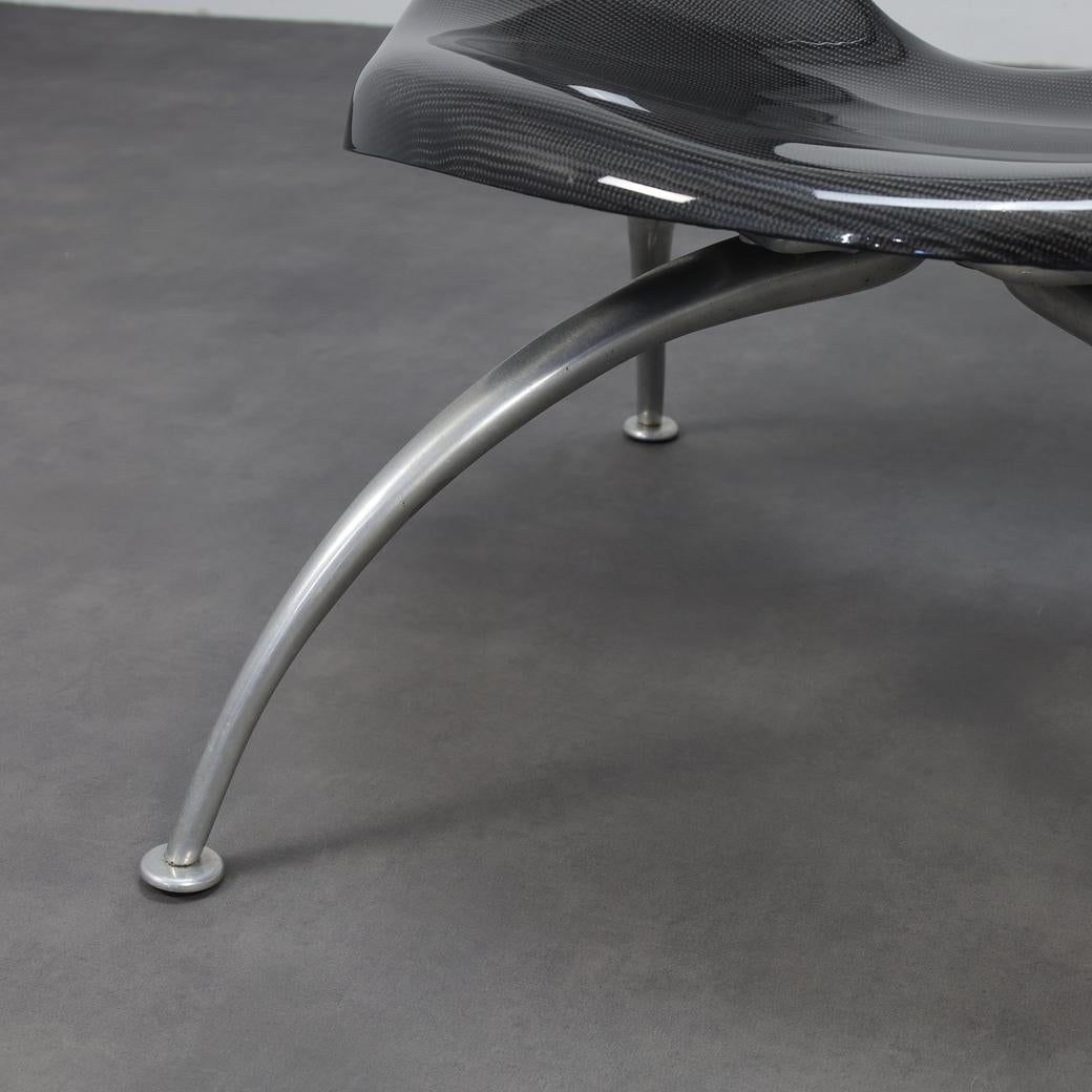 Fin du 20e siècle Très rare chaise longue 