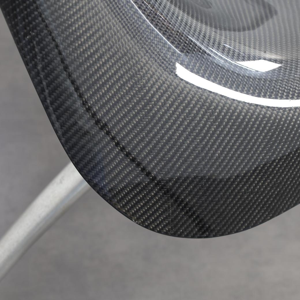 Aluminium Très rare chaise longue 