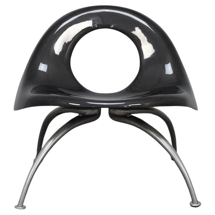 Très rare chaise longue "Elephant" en fibre de carbone Herbert Schultes, Lensvelt en vente