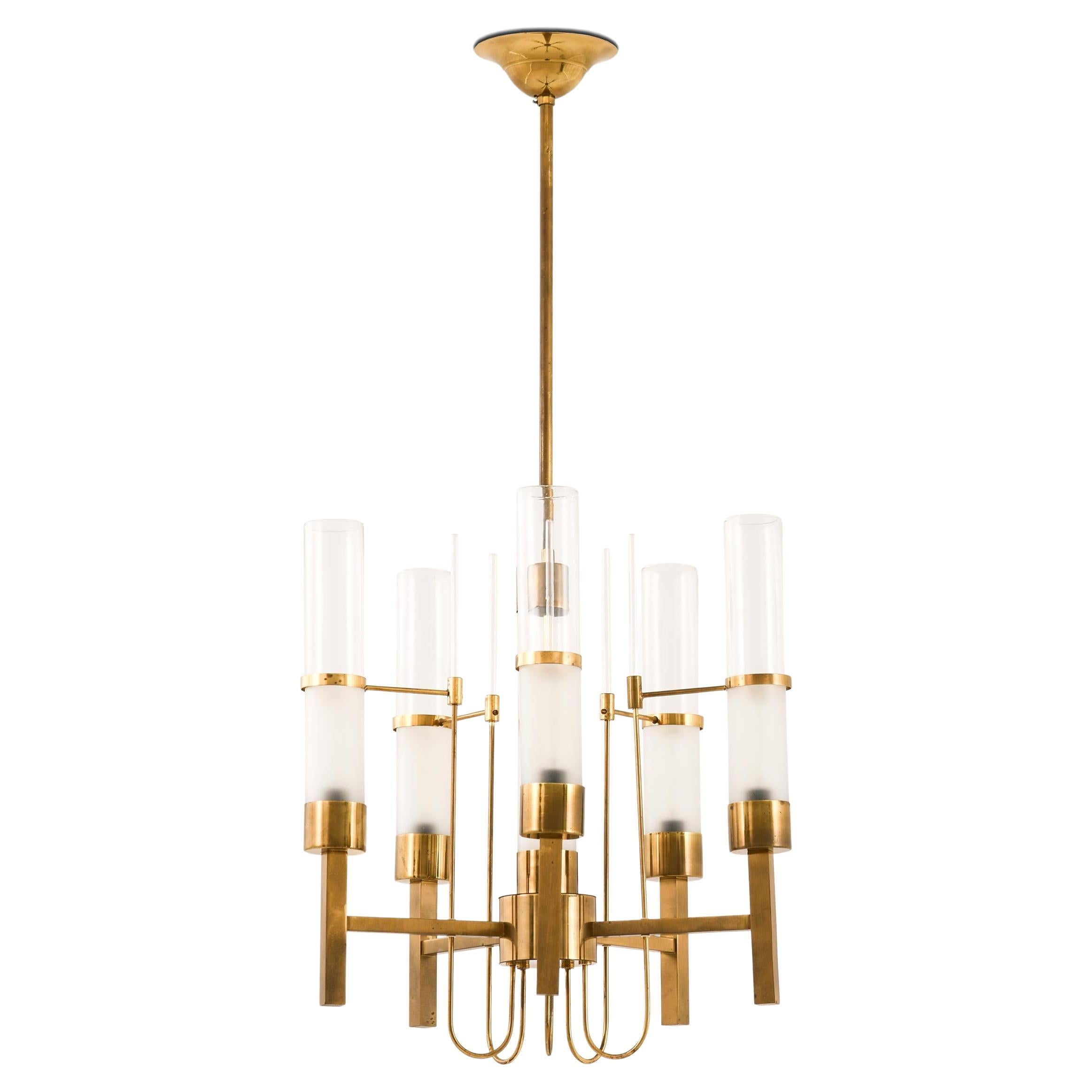 Very Rare Ceiling Lamp by Gaetano Sciolari, 1950s