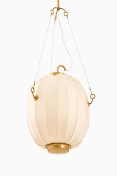 Very Rare Ceiling Lamp, Model 59 by Hans Bergström, 1940s