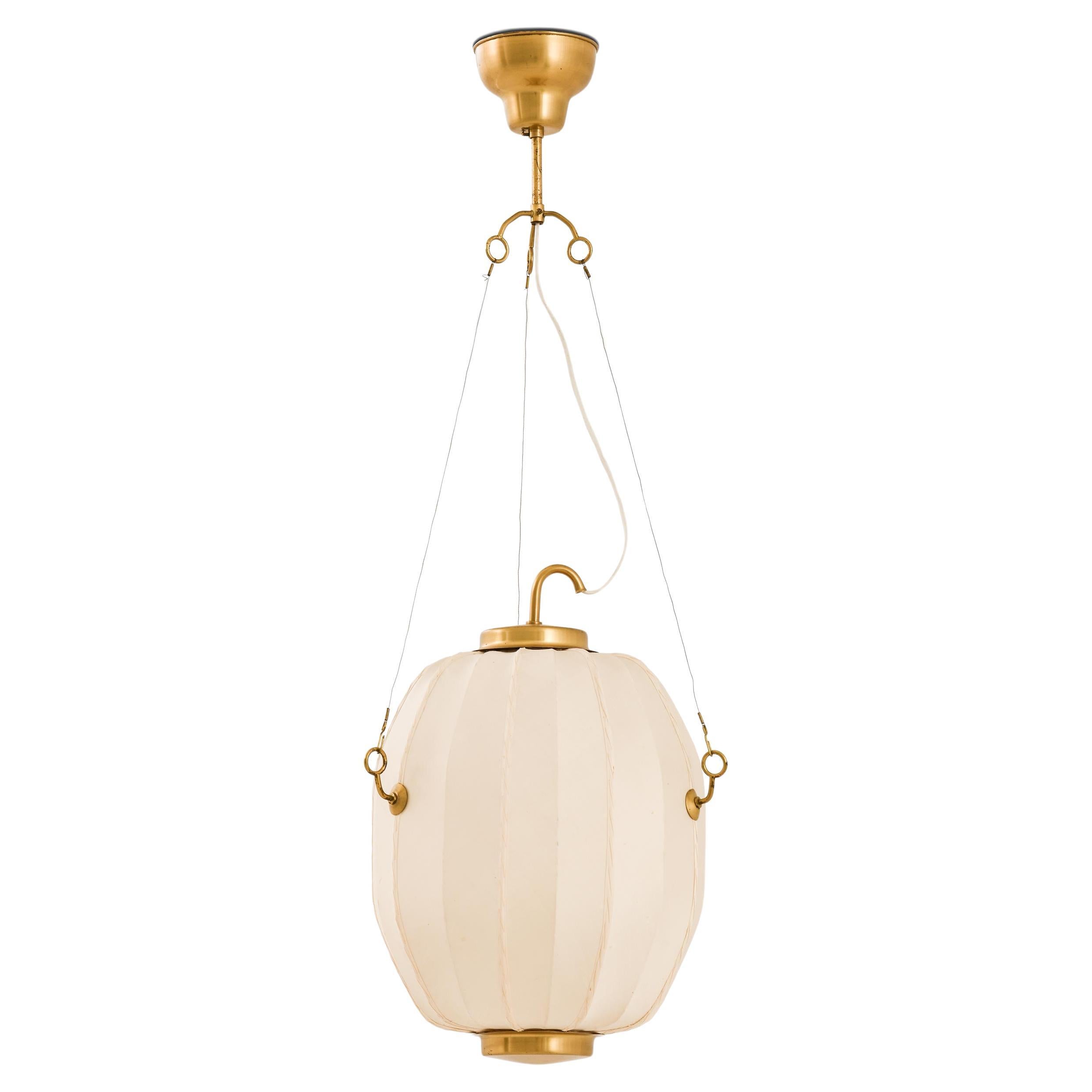 Very Rare Ceiling Lamp, Model 59 by Hans Bergström, 1940s For Sale