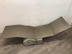 Very Rare Chaise Longue by Giovanni De Luci and Titi Sarassino