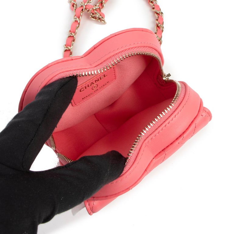Chanel Rare in Love Heart Crossbody Bag 2022