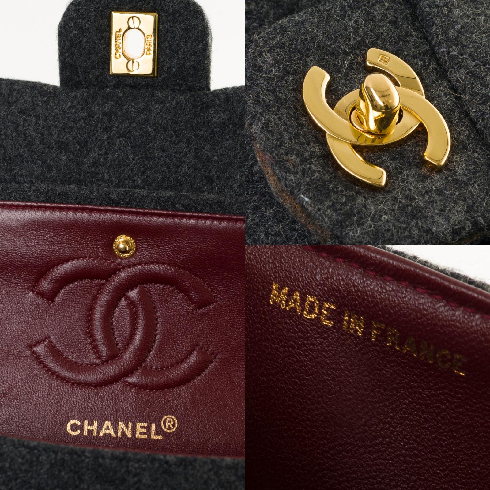 Very Rare Chanel Timeless Shoulder bag in grey 
