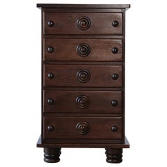 Très rare commode/armoire haute Boy de Charles Dudouyt, France, années 1930/40