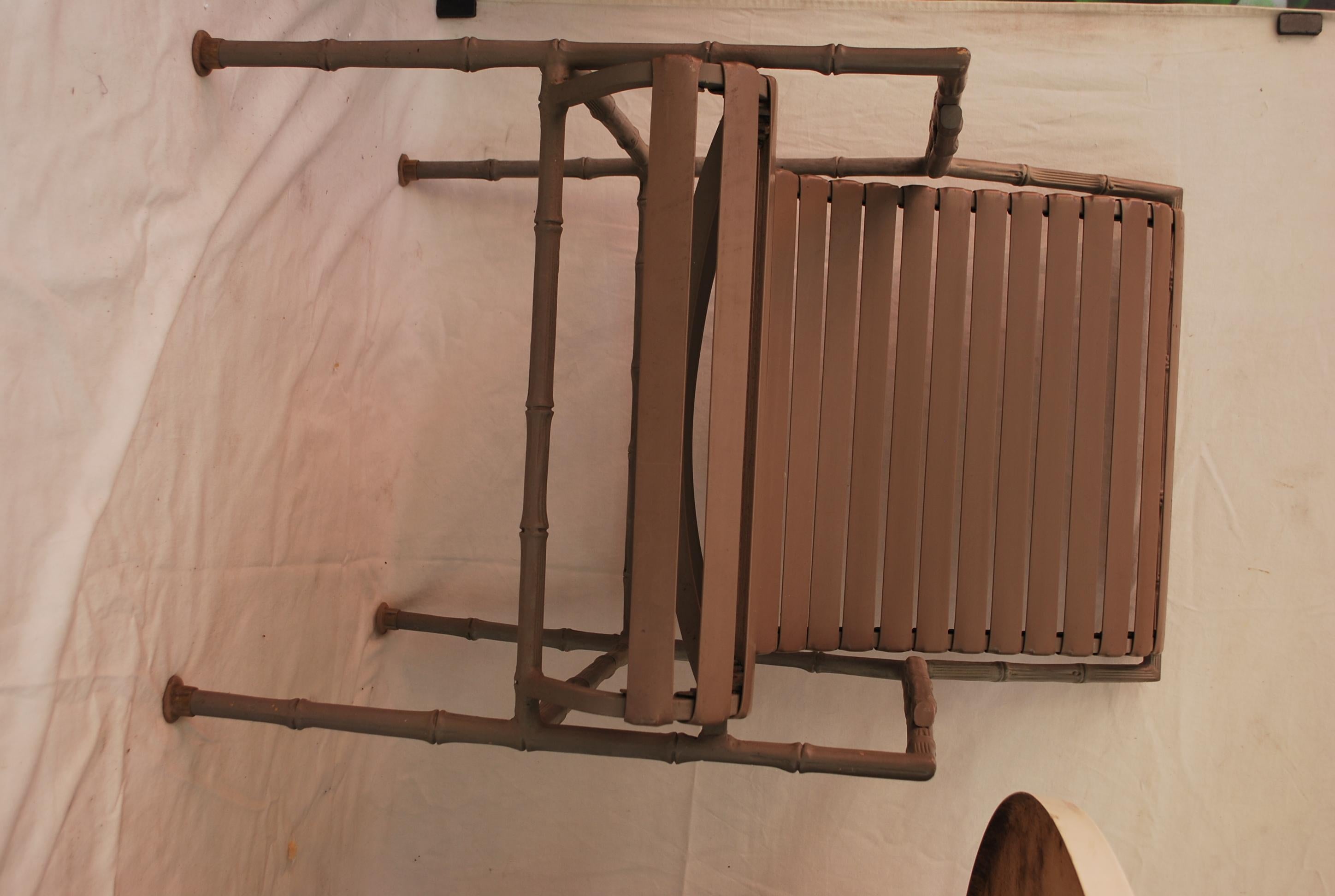 Mid-20th Century Very rare complete set of patio furniture by Brown and Jordan 1966 For Sale