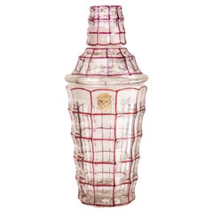 Très rare shaker tchèque dans le style de Josef Hoffmann