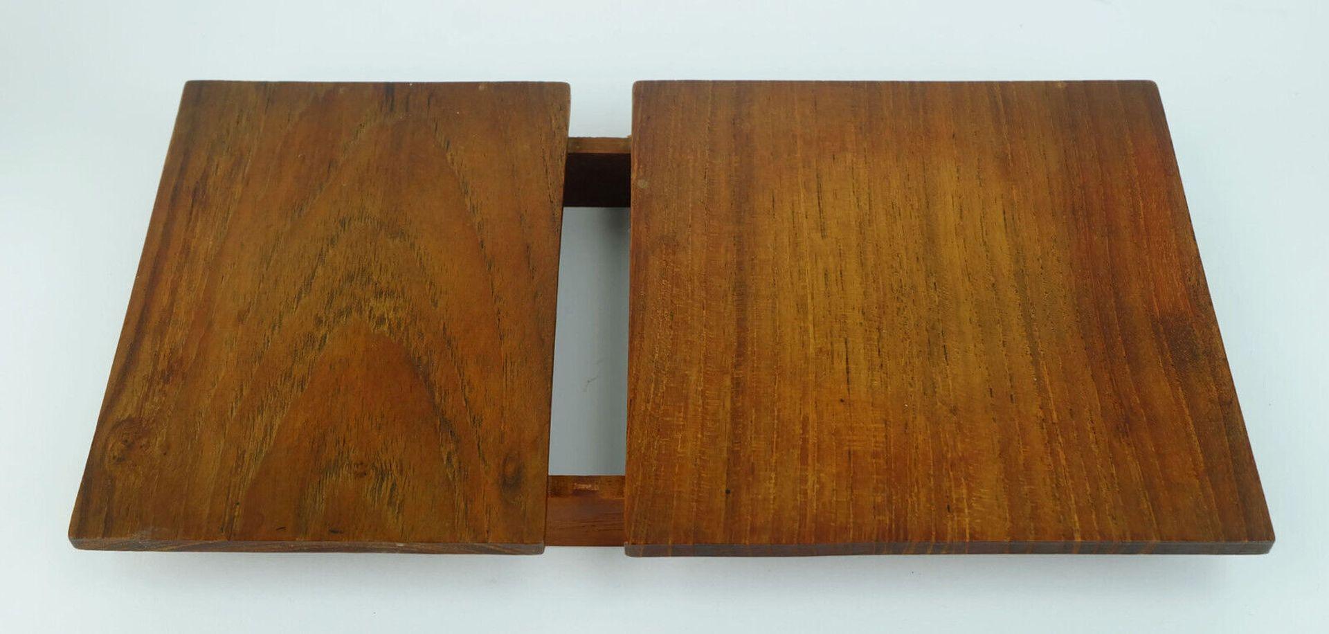 very rare danish modern SERVING SET laurids lonborg ceramic and wood 1960s For Sale 4