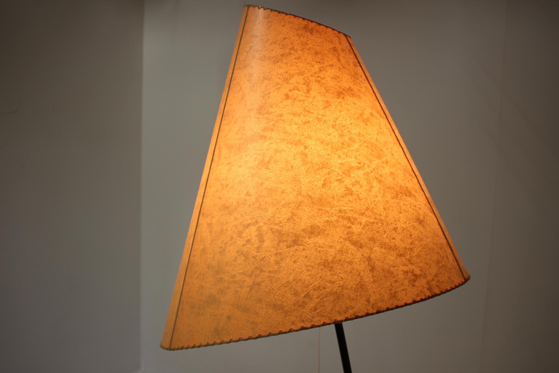 Mid-Century Modern Very Rare Design Floor Lamp by Josef Hůrka, 1960s
