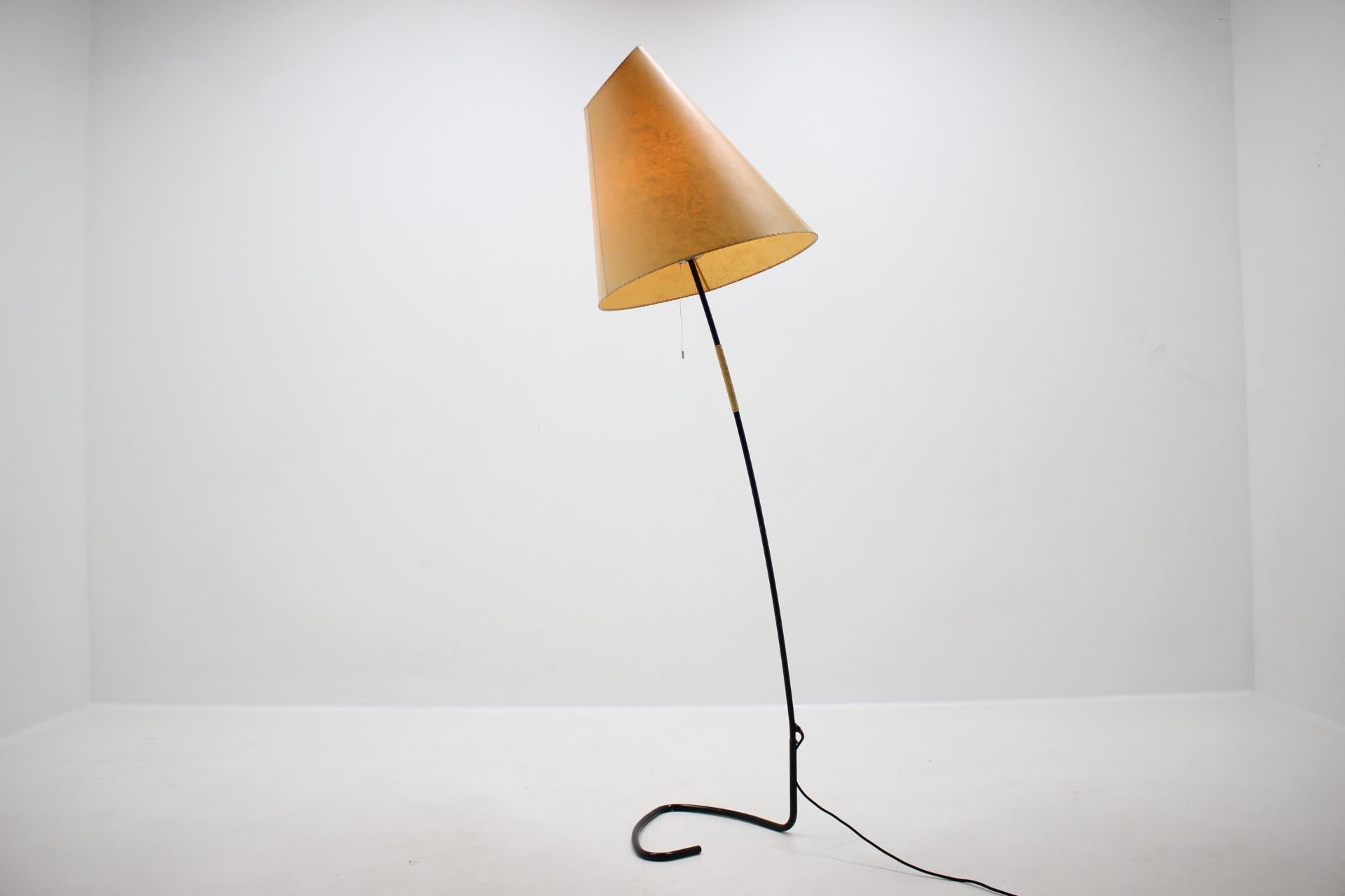 Mid-20th Century Very Rare Design Floor Lamp by Josef Hůrka, 1960s