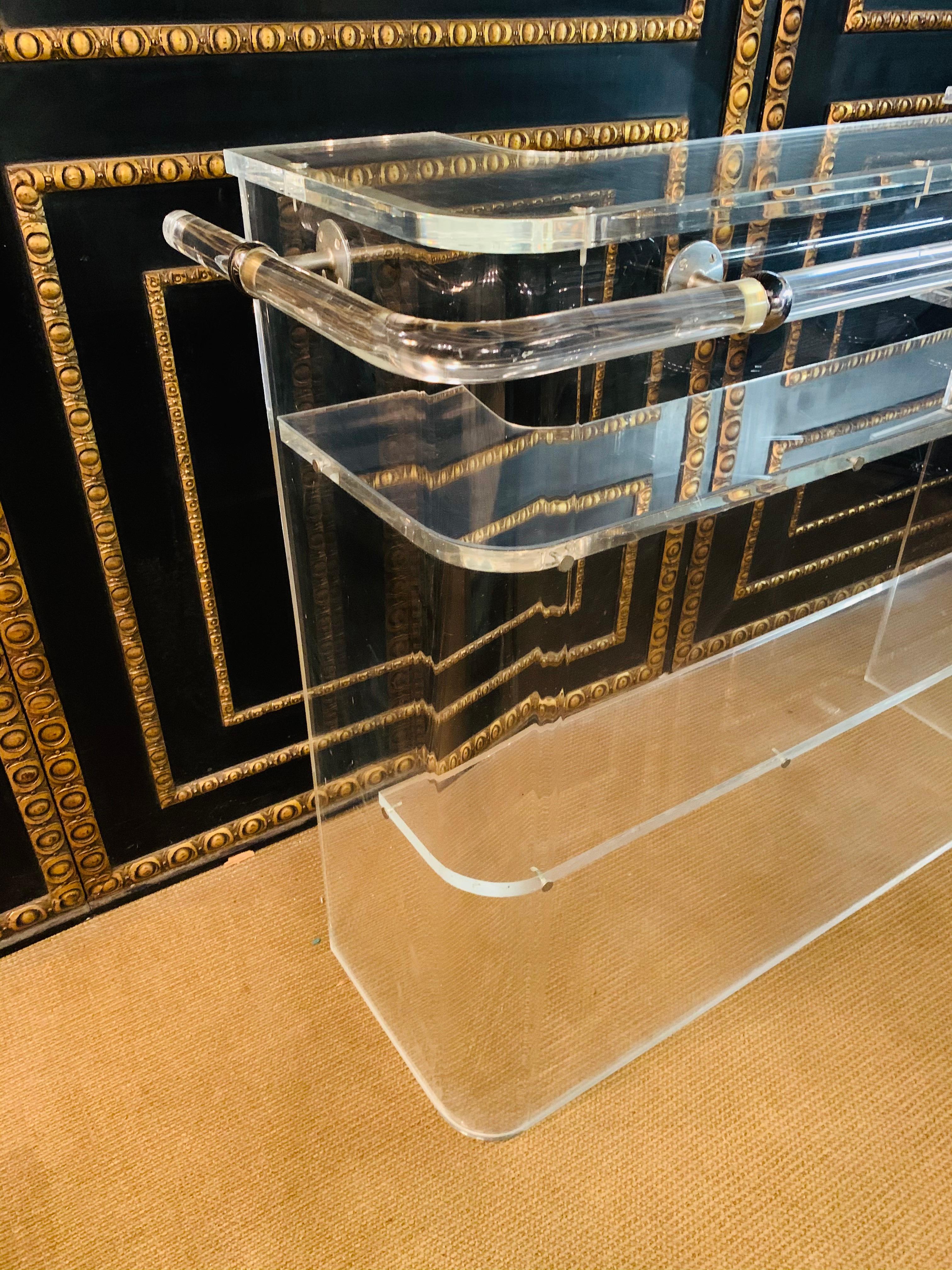 plexiglass bar stools