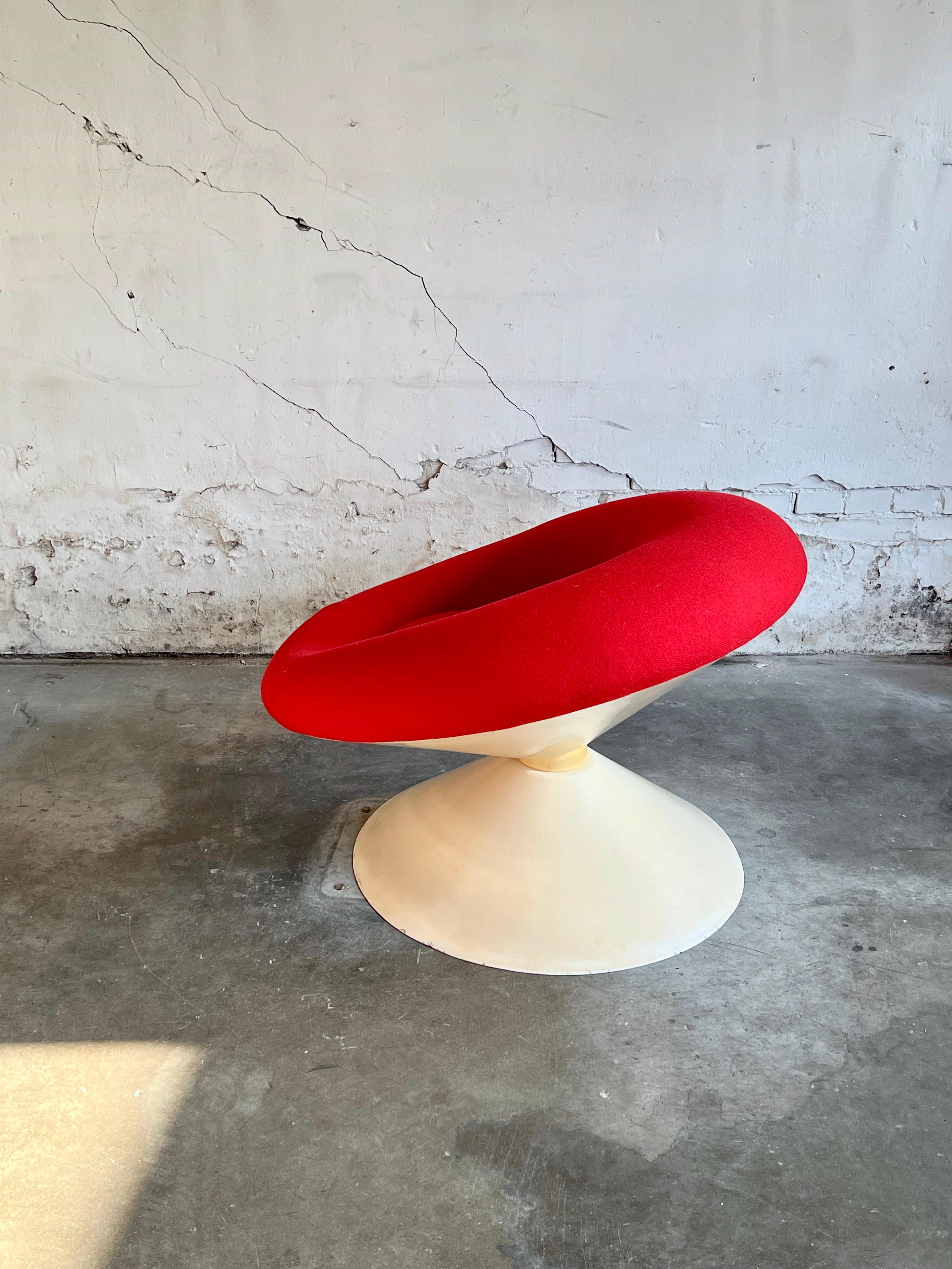 Mid-Century Modern Very rare Diabolo chair by Ben Swildens for Stabin Bennis, 1960's For Sale