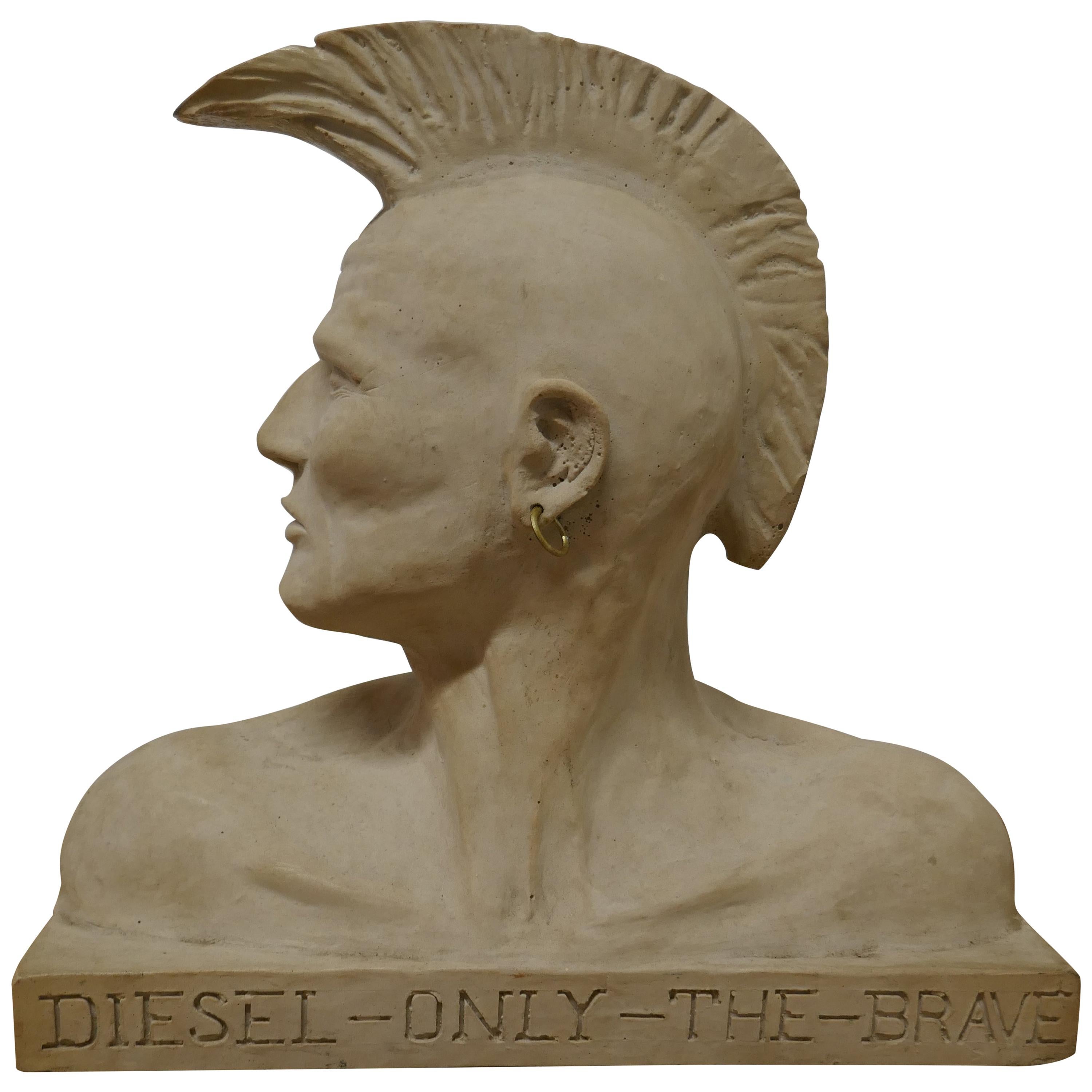 Très rare panneau de commerce Diselpunk de 1978, Adriano Goldschmied Renzo Rosso en vente