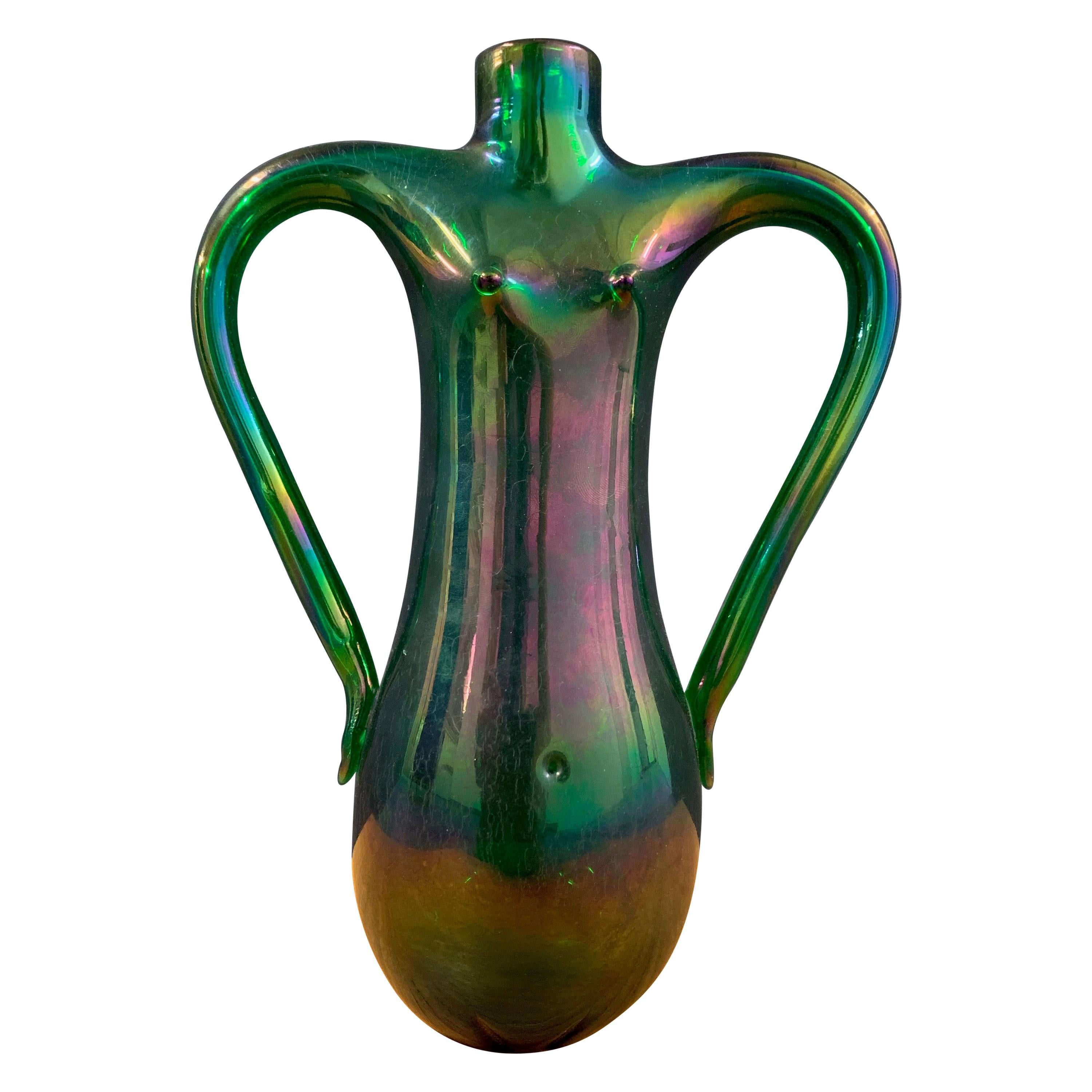 Très rare vase Donna de Fulvio Bianconi pour Venini