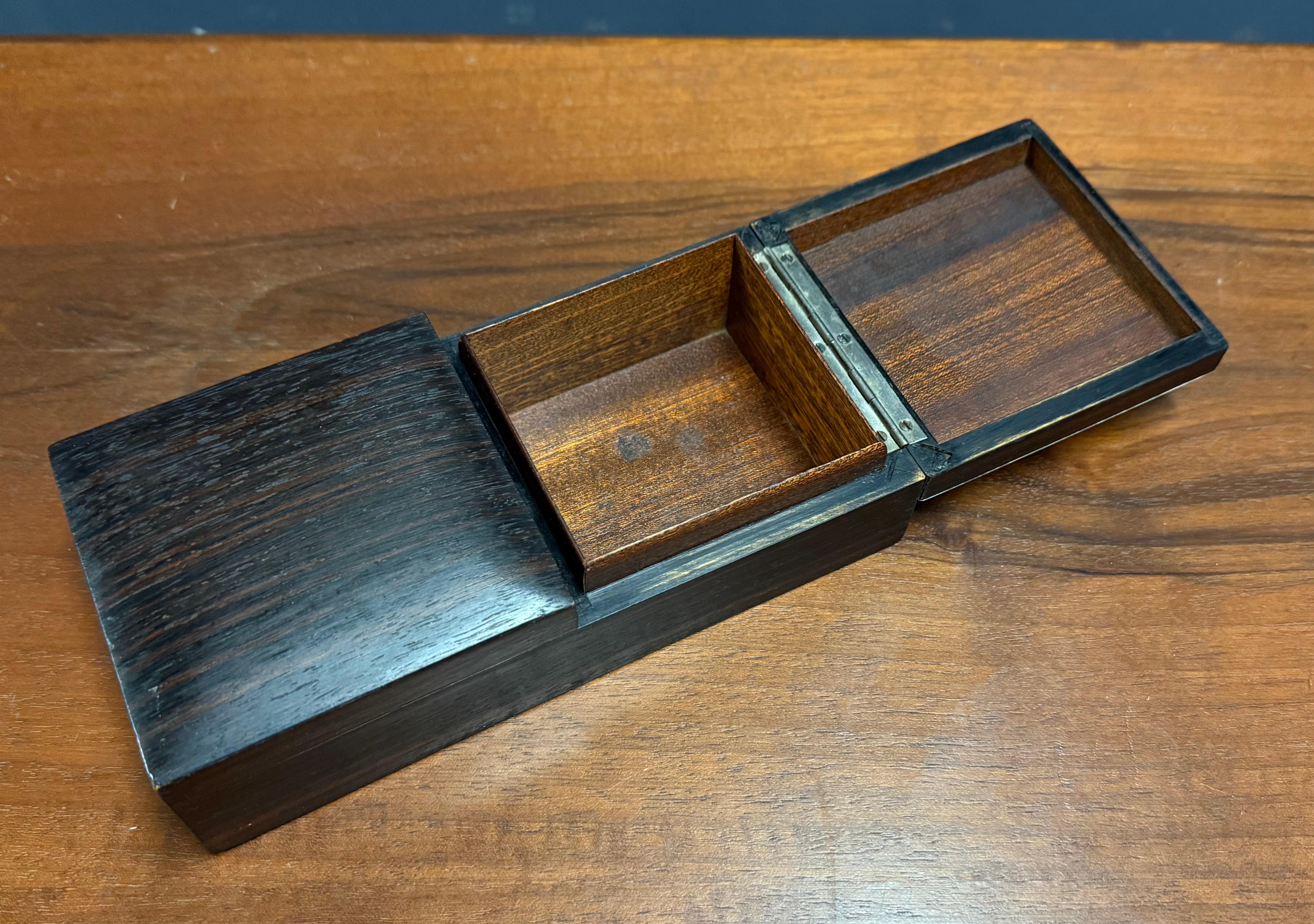 very rare double box by carl auböck For Sale 2