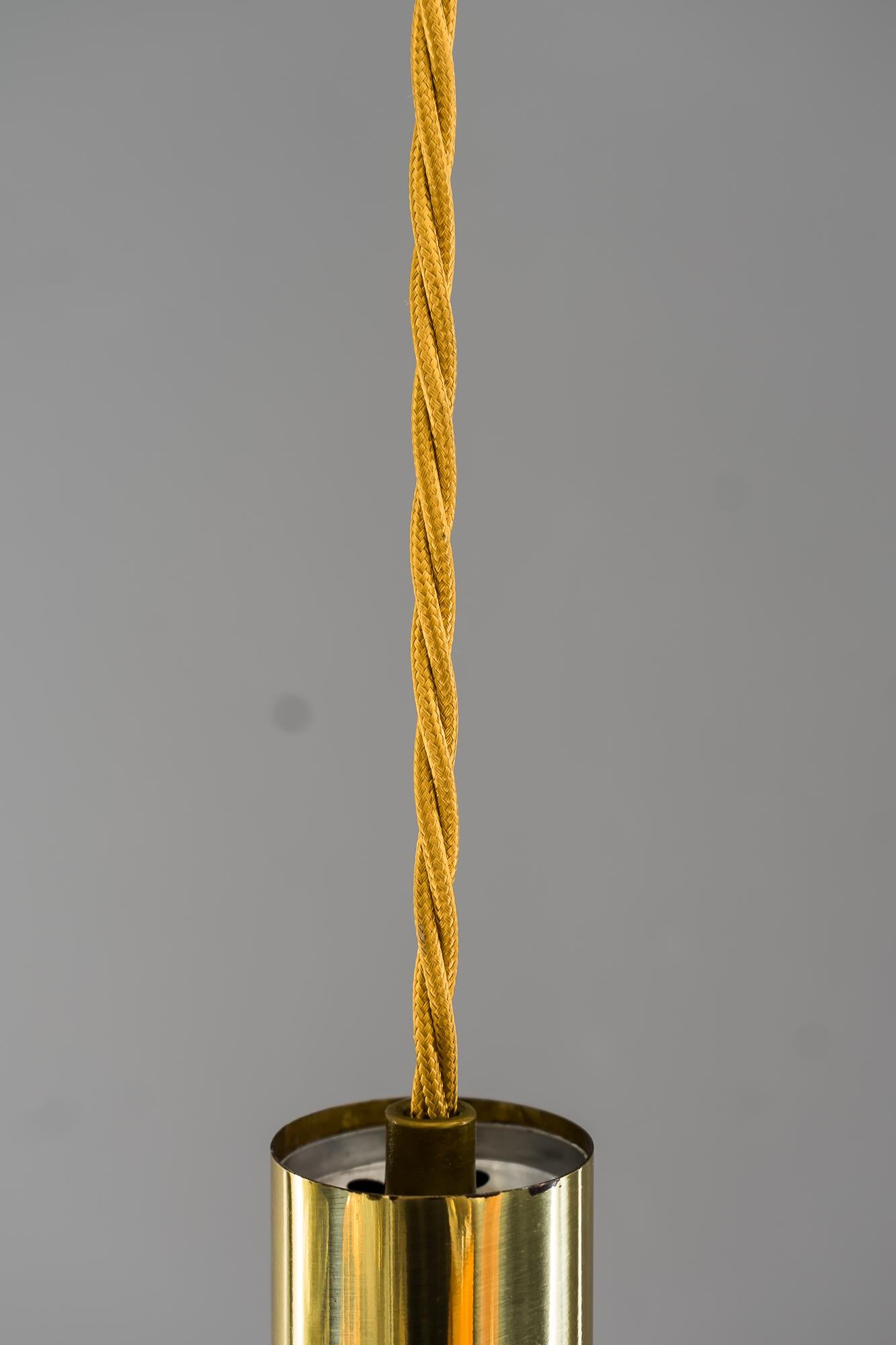 Très rare pendentif à double lampe par Limburg, vers les années 1960 en vente 3