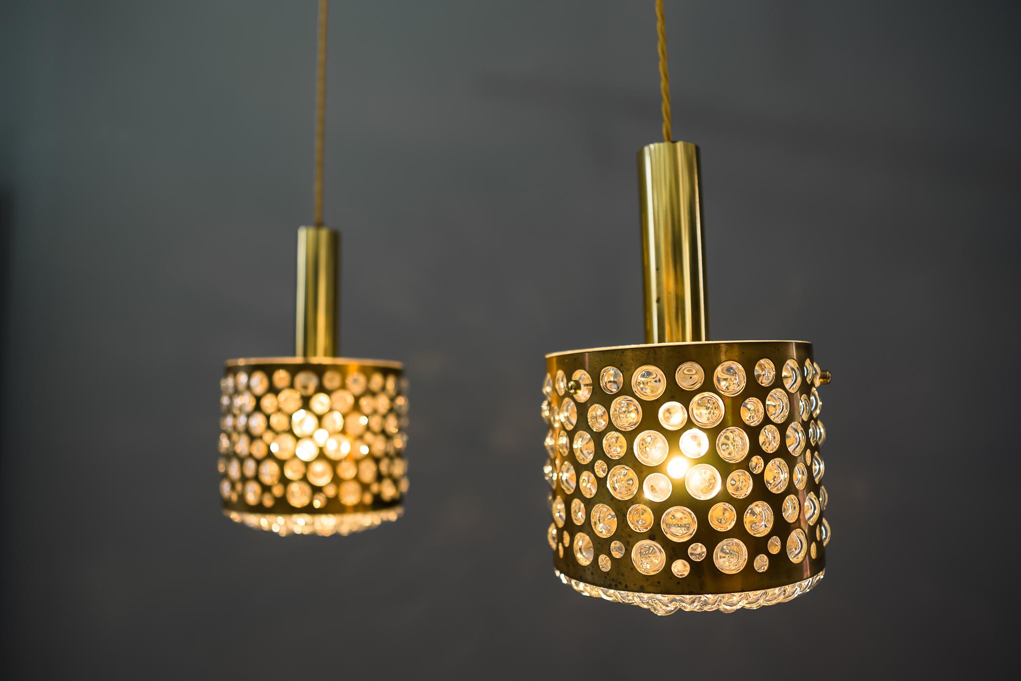 Très rare pendentif à double lampe par Limburg, vers les années 1960 en vente 4